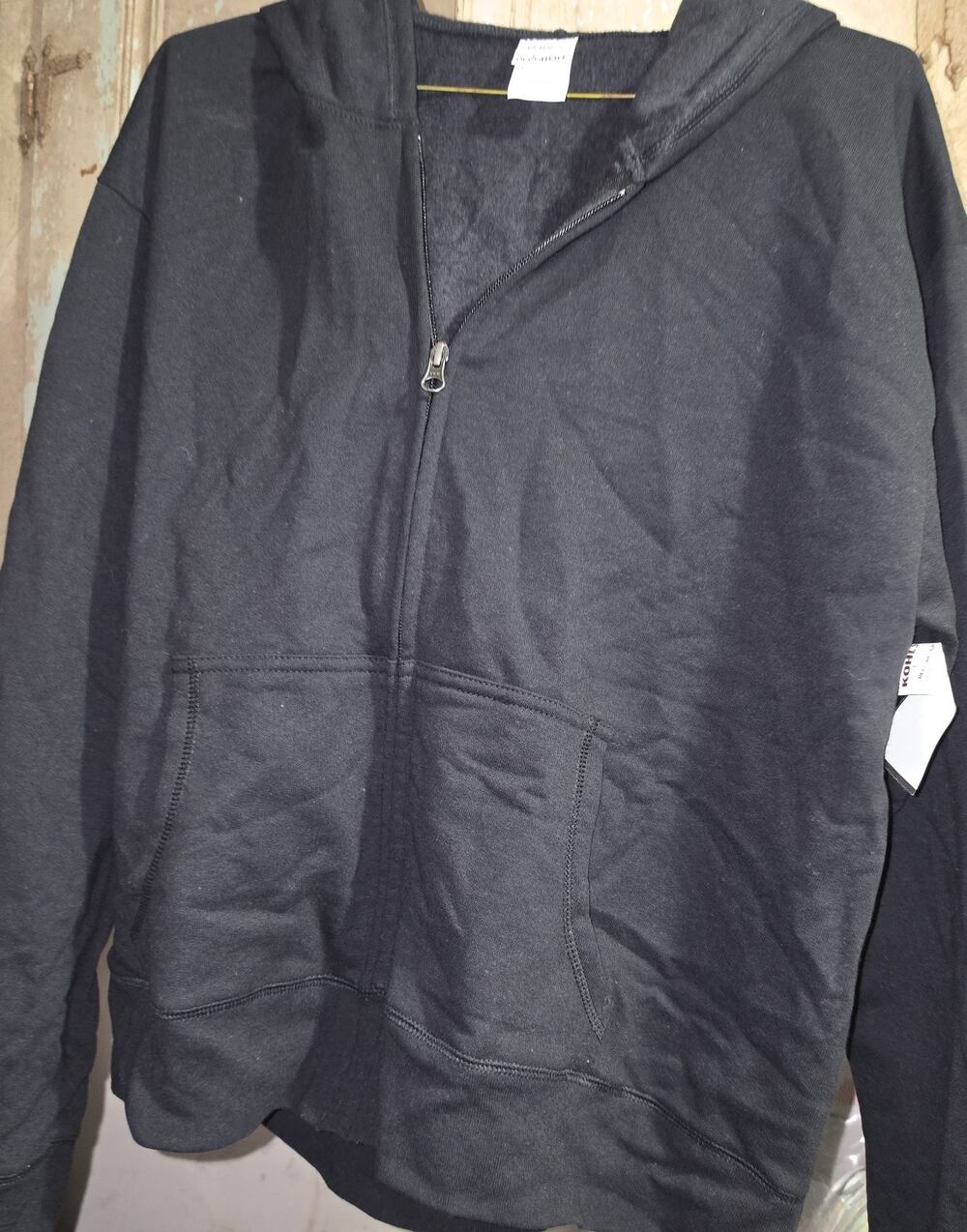 Hanes EcoSmart XL Black Unisex Hoodie NWT